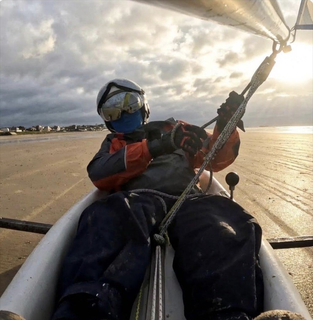 Clément Benois au poste de pilotage