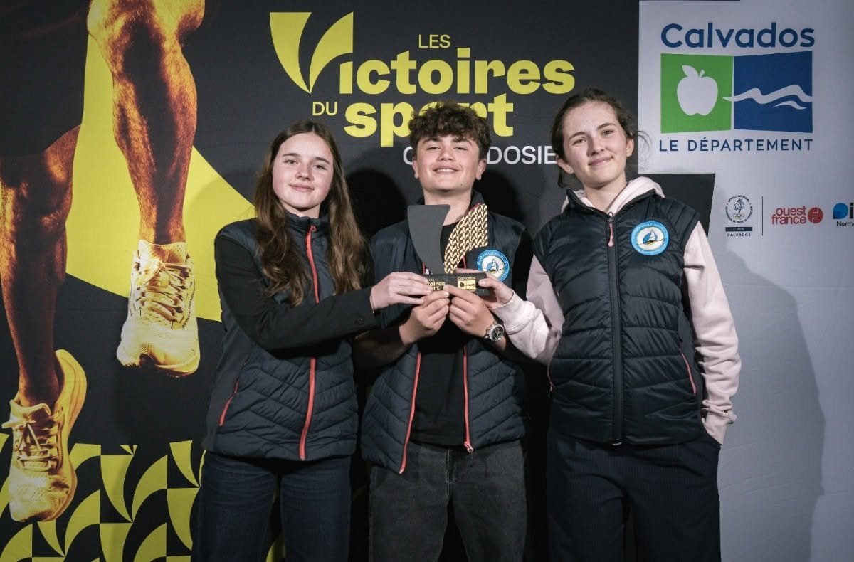Victoires du sport du Calvados 2026, avec deux équipières du club d’Asnelles.